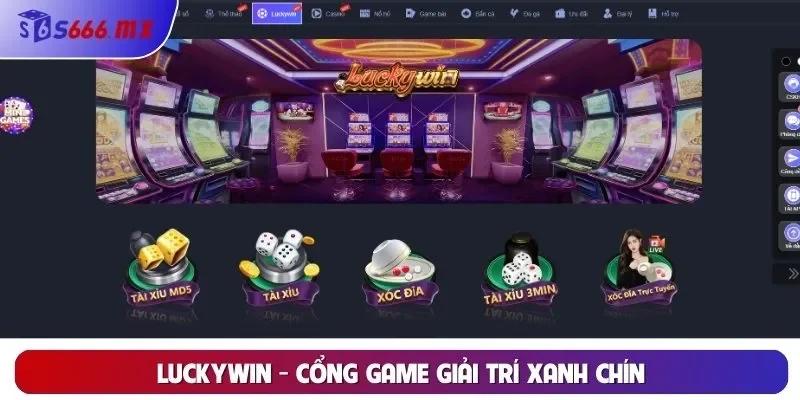 LuckyWin - Cổng game giải trí xanh chín LuckyWin - Cổng game giải trí xanh chín