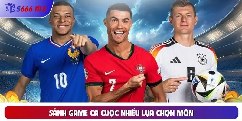 Sảnh game cá cược nhiều lựa chọn môn